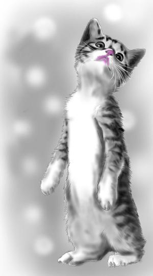熊谷小次郎 (kumagai-kojiro)さんの可愛い猫のイラストへの提案