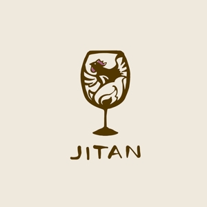 鈴木 ようこ (yoko115)さんのワインに特化した焼き鳥メインのビストロ♪「焼き鳥 JITAN」のロゴへの提案