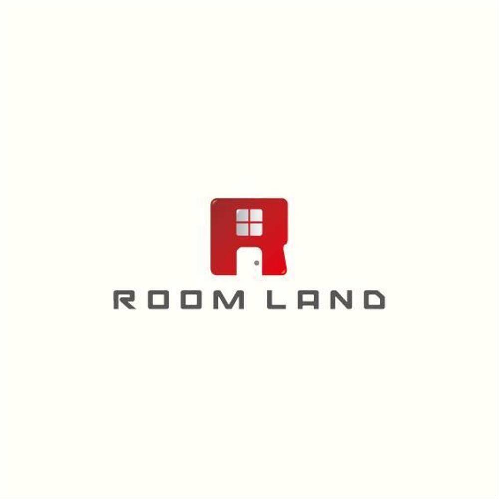 不動産会社　「ＲＯＯＭＬＡＮＤ」　のロゴ作成