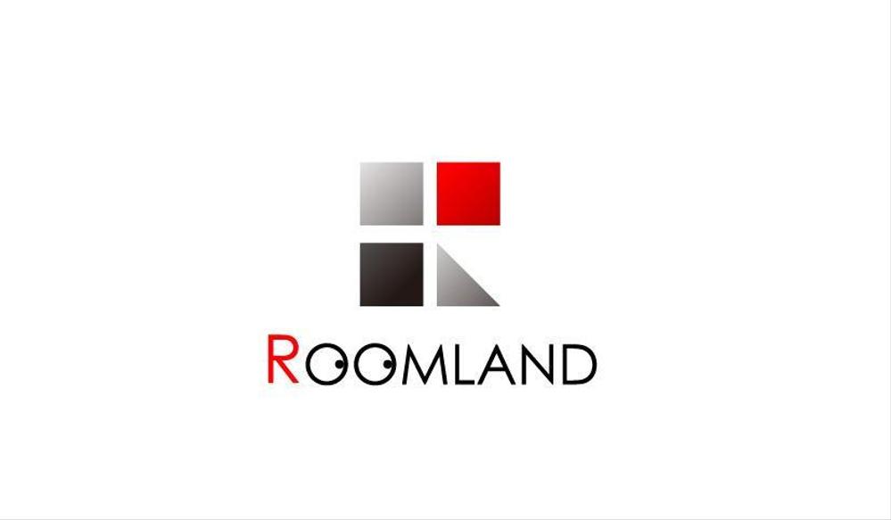 不動産会社　「ＲＯＯＭＬＡＮＤ」　のロゴ作成