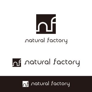 KODO (KODO)さんのインテリアショップ『natural factory』のロゴへの提案