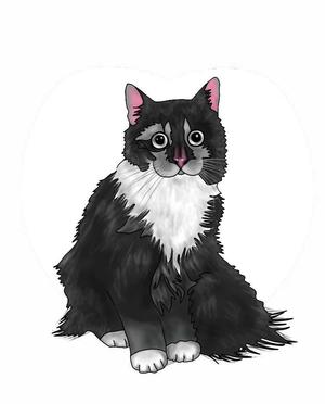 熊谷小次郎 (kumagai-kojiro)さんの可愛い猫のイラストへの提案