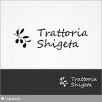 pita (pitakotatsu)さんのイタリアンダイニング「Trattoria Shigeta」のロゴへの提案