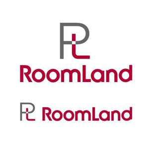 コムデザインルーム (com_design_room)さんの不動産会社　「ＲＯＯＭＬＡＮＤ」　のロゴ作成への提案