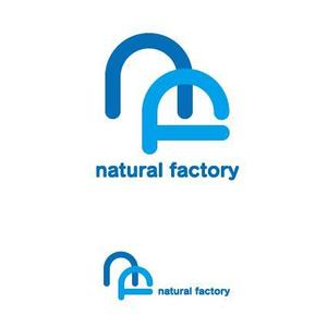 kora３ (kora3)さんのインテリアショップ『natural factory』のロゴへの提案