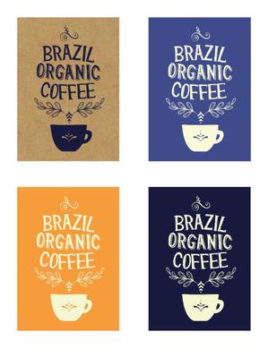 A's Studio (a_studio)さんの新作商品のパッケージデザイン　Be-Cafe 「Brazil Organic Coffee」への提案