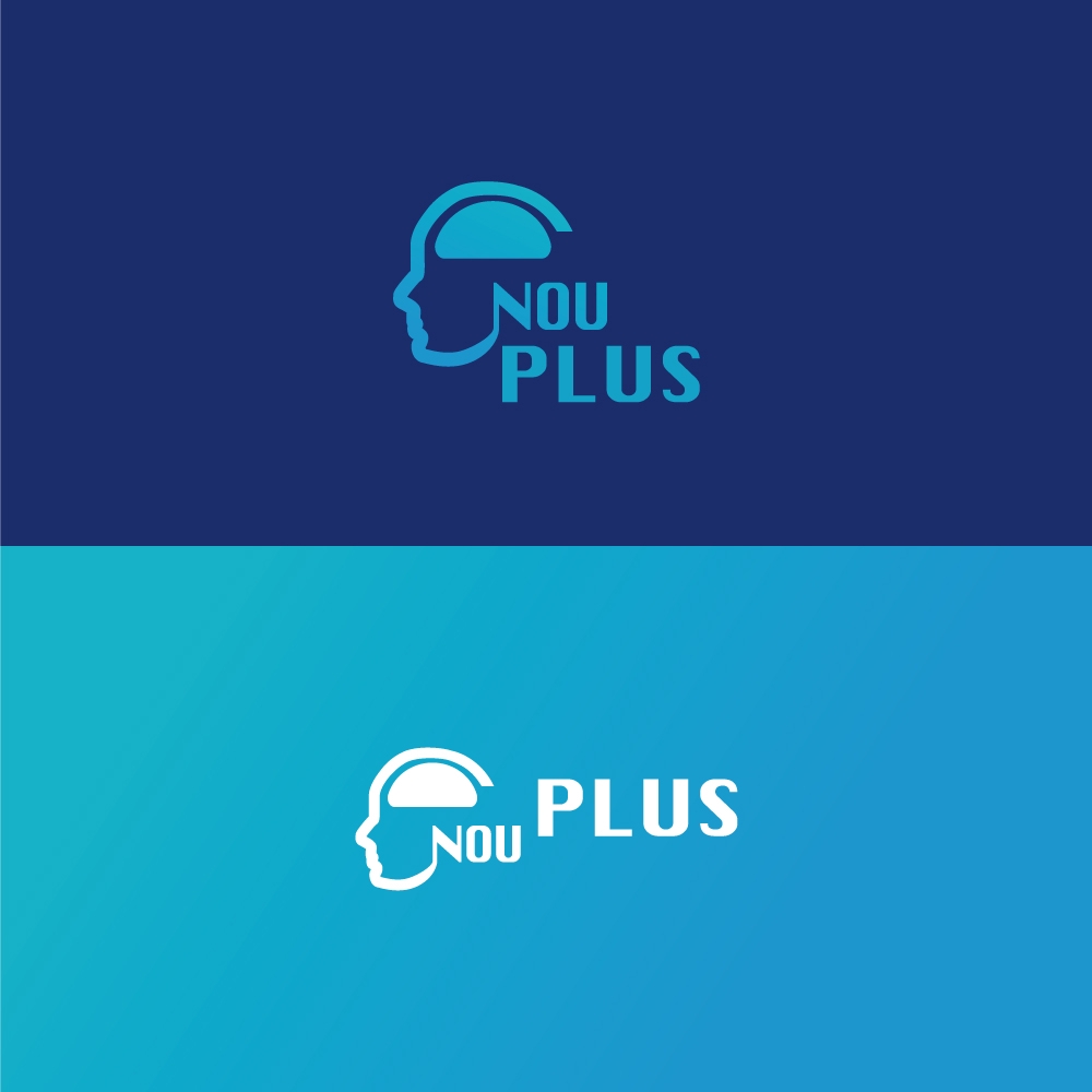 リハビリ施設　「脳PLUS」という社名のロゴ