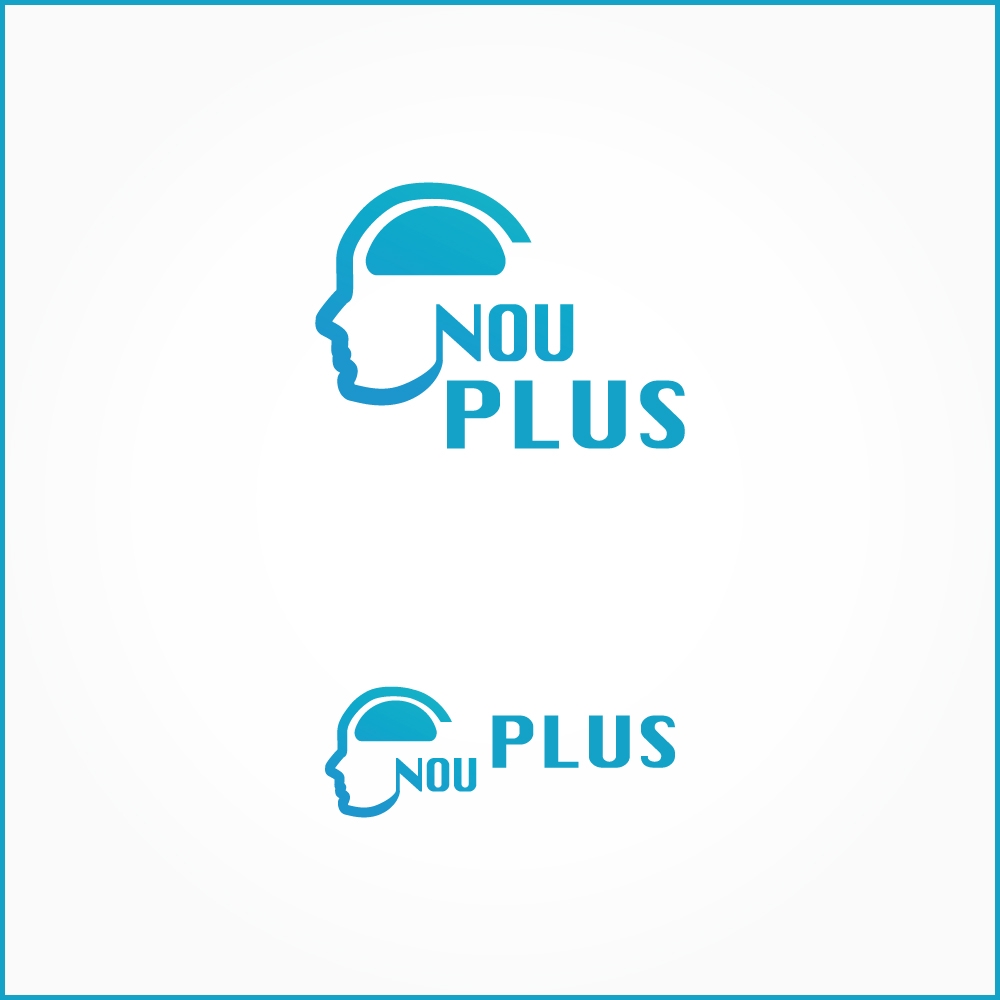 リハビリ施設　「脳PLUS」という社名のロゴ