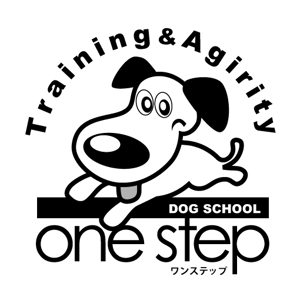 mandさんの「ドッグスクール ONE STEP 」のロゴ作成（商標登録無し）への提案