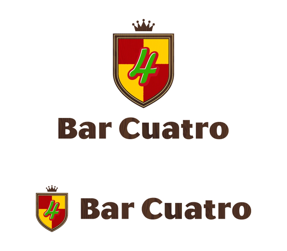「QUATTORO」のロゴ作成