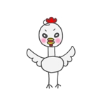 ふぅせん (foohsen)さんの鶏と風見鶏の使いやすいスタンプ作成への提案