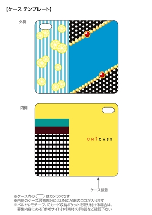 ふくだかよ (iyokan_kayo)さんの【複数採用有り】「UNiCASE」が夏のiPhoneケースデザイン大募集！あなたのデザインが店頭に並ぶかも！への提案
