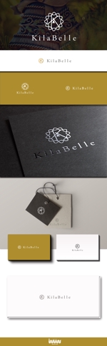 iwwDESIGN (iwwDESIGN)さんの洗練された大人の女性へのネットショップ＜KilaBelle>のロゴをデザインして下さいへの提案