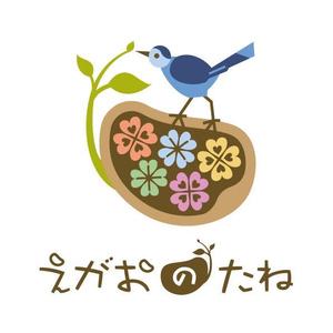 motsiさんの「えがおのたね」のロゴ作成への提案