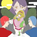 藤島もゆ (chomomo)さんの日本昔話を元にしたアニメ風イラストへの提案