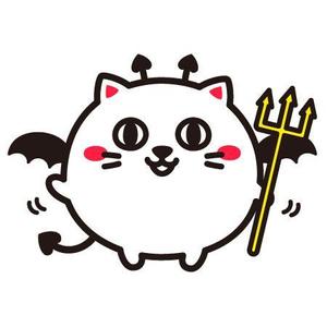 ParuNaka (parunaka)さんの小悪魔+ねこの食器用イラストへの提案