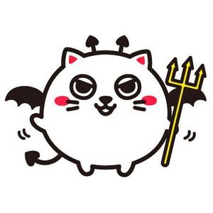 ParuNaka (parunaka)さんの小悪魔+ねこの食器用イラストへの提案