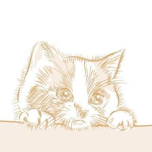 SHADOデザイン (SHADO)さんの可愛い猫のイラストへの提案