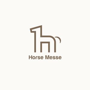 edesign213 (edesign213)さんの乗馬関連の展示会「Horse Messe」のロゴへの提案