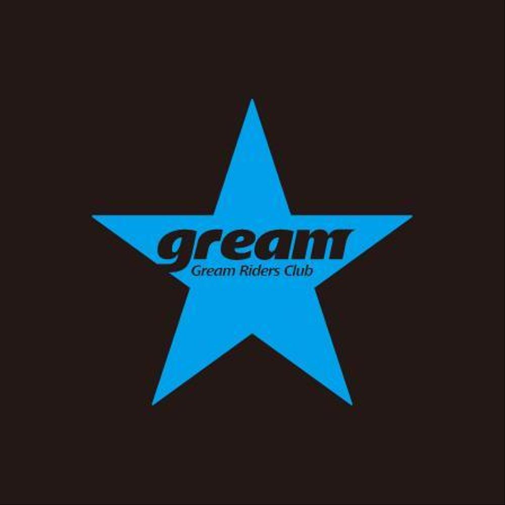 「gream ★」のロゴ作成