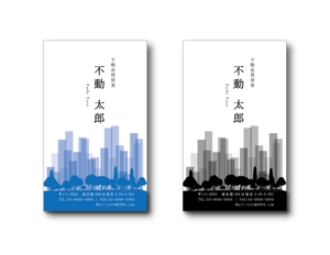 hiroanzu (hiroanzu)さんの個人での不動産賃貸業の名刺デザインへの提案