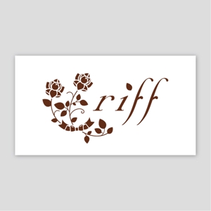 motsiさんの「ﾚﾃﾞｨｰｽｱﾊﾟﾚﾙｼｮｯﾌﾟ「riff」のロゴデザイン」のロゴ作成への提案