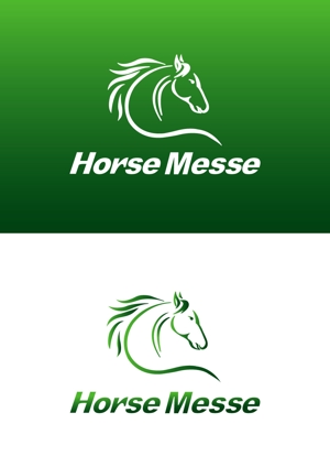 miruchan (miruchan)さんの乗馬関連の展示会「Horse Messe」のロゴへの提案