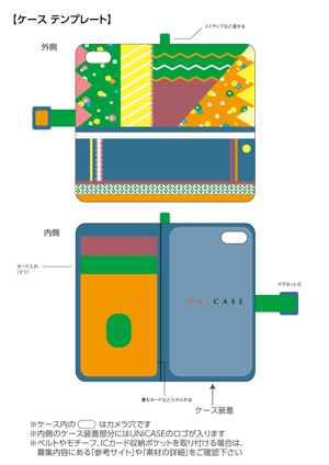 Design Works Sakamoto  (serika_works)さんの【複数採用有り】「UNiCASE」が夏のiPhoneケースデザイン大募集！あなたのデザインが店頭に並ぶかも！への提案