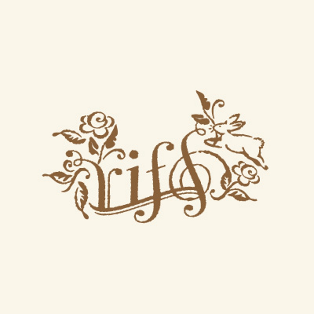 「ﾚﾃﾞｨｰｽｱﾊﾟﾚﾙｼｮｯﾌﾟ「riff」のロゴデザイン」のロゴ作成