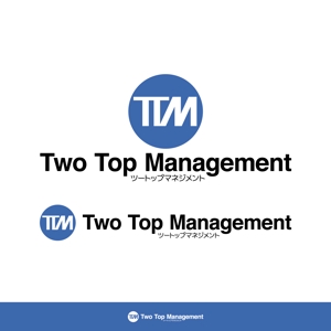 ロゴ研究所 (rogomaru)さんのツートップマネジメント・Two Top Management・TTM　ロゴマーク　ロゴタイプ　イラストロゴへの提案