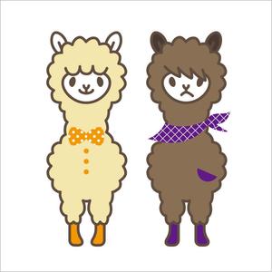 KRRKさんの女性向けサイトの動物キャラクター作成（アルパカ）への提案