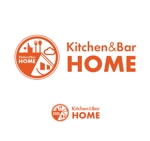 郷山志太 (theta1227)さんのKitchen&Bar HOMEのロゴ作成への提案