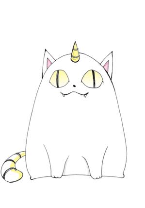 翠川和恵衣 (midorikawa1009)さんの鬼+ねこの食器用イラストへの提案