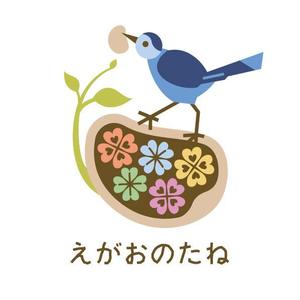 motsiさんの「えがおのたね」のロゴ作成への提案