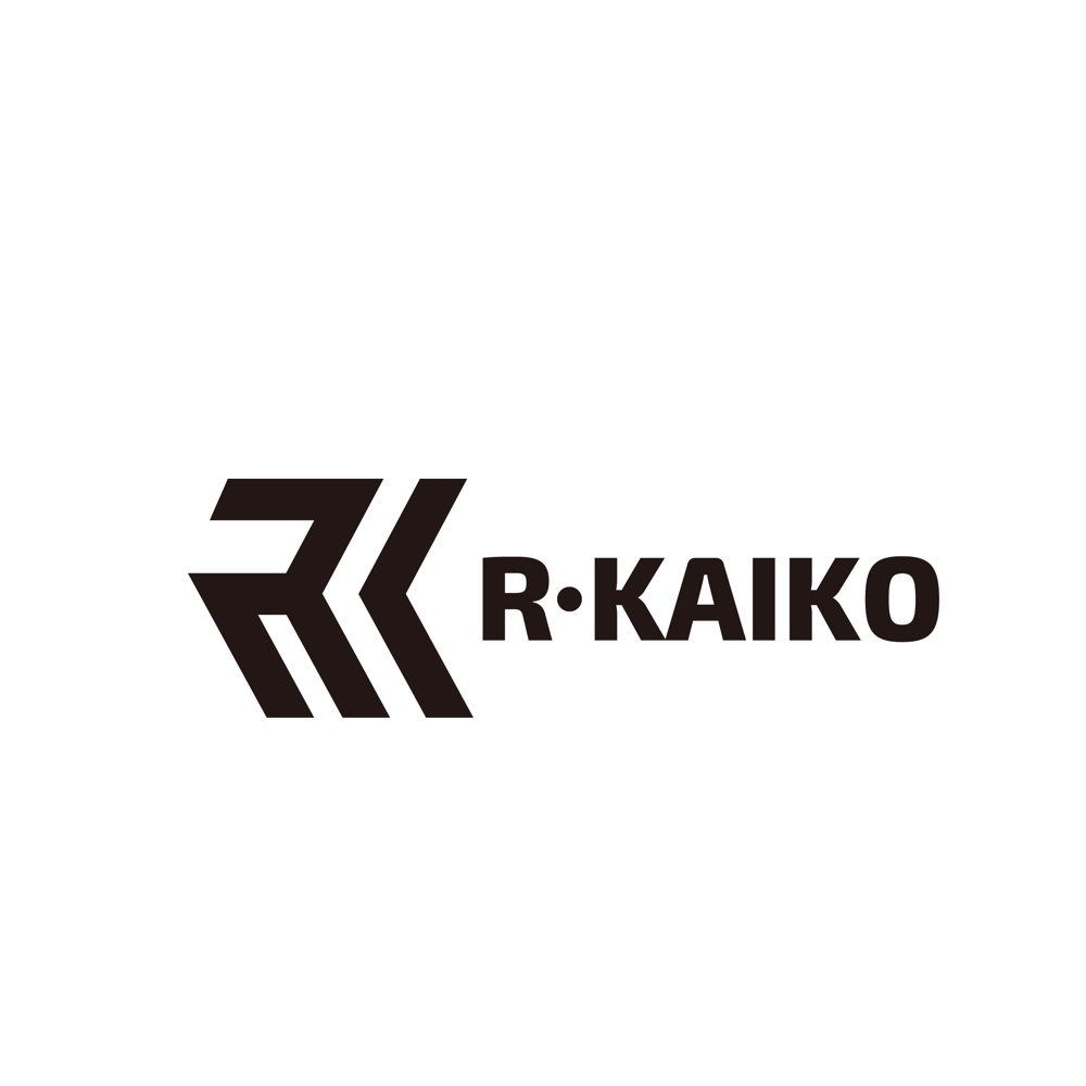 社名「R・KAIKO」のロゴ 作成