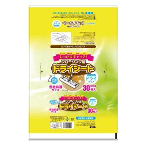 MT (minamit)さんのフローリング用　ドライシート　パッケージデザインのリニューアルへの提案