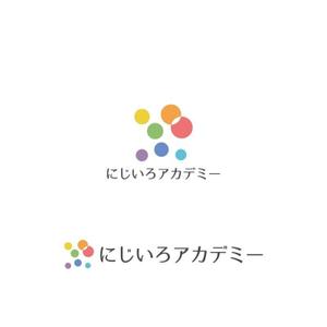 Yolozu (Yolozu)さんのウェブデザインスクール「にじいろアカデミー」ロゴ制作への提案