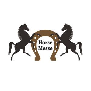 あどばたいじんぐ・とむ (adtom)さんの乗馬関連の展示会「Horse Messe」のロゴへの提案