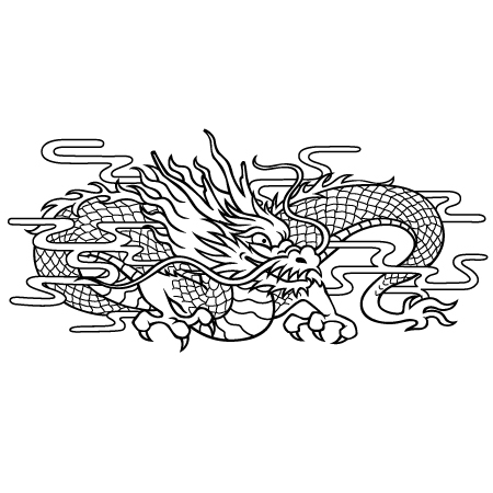Donchan226さんの事例 実績 提案 和風の龍と虎のイラスト 仏様のイラスト はじめまして イラス クラウドソーシング ランサーズ