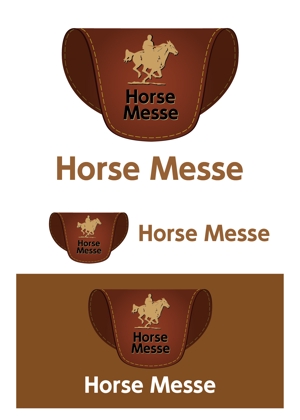 shima67 (shima67)さんの乗馬関連の展示会「Horse Messe」のロゴへの提案