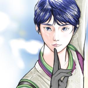 鈴木仁美 (eyene_sterne)さんの羽生結弦選手のイラスト１点、浅田真央選手のイラスト１点への提案