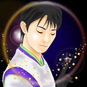kirua (Kirua)さんの羽生結弦選手のイラスト１点、浅田真央選手のイラスト１点への提案