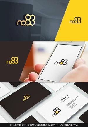 SakutaDesign (Saku-TA)さんの内装デザイン会社「number.83」ロゴマークへの提案