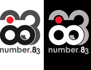 tkmth0103 (tkmth0103)さんの内装デザイン会社「number.83」ロゴマークへの提案