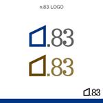 he-design (heloc)さんの内装デザイン会社「number.83」ロゴマークへの提案