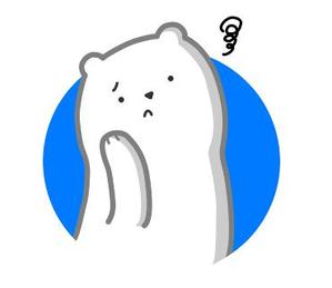 mayumeme (mayumeme)さんのアウトドアブランド「NORDISK」ロゴのシロクマLINEスタンプへの提案