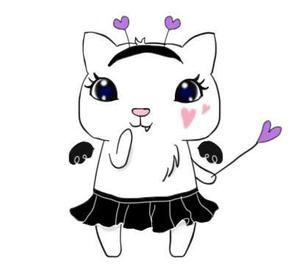 lotus21621さんの小悪魔+ねこの食器用イラストへの提案