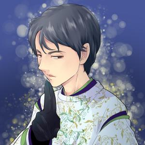 ちだりお (chida_r)さんの羽生結弦選手のイラスト１点、浅田真央選手のイラスト１点への提案
