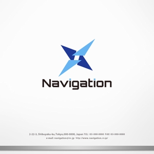 H-Design (yahhidy)さんの新規保険代理店の「Navigation」（株）ナビゲーションのイメージロゴへの提案
