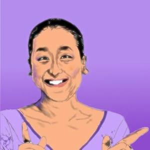TETUOKARUBE (user-TETUO)さんの羽生結弦選手のイラスト１点、浅田真央選手のイラスト１点への提案